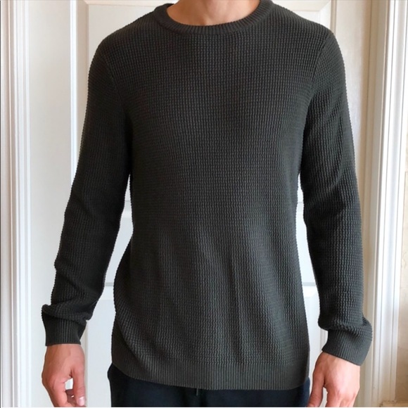 H&M Other - H&M | Long olive texture men sweater
